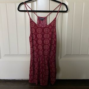 Brandy Melville Maroon Romper